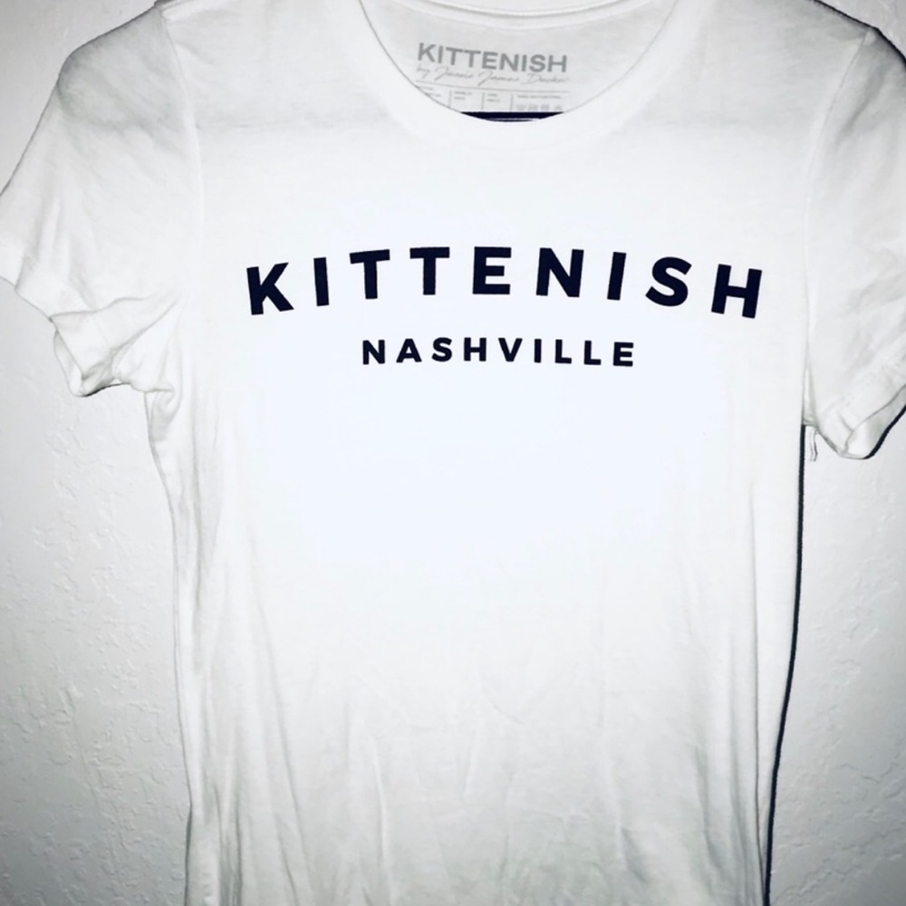 Kittenish Logo/Tee Size S